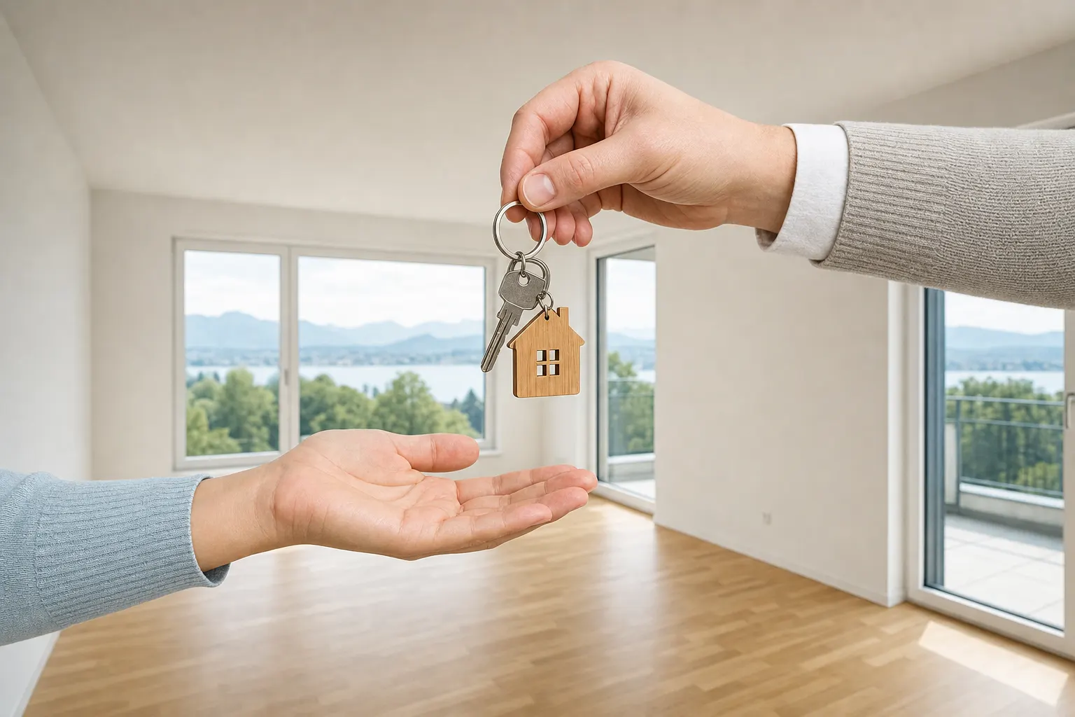 Wohnungsschlüssel bei der Wohnungsübergabe